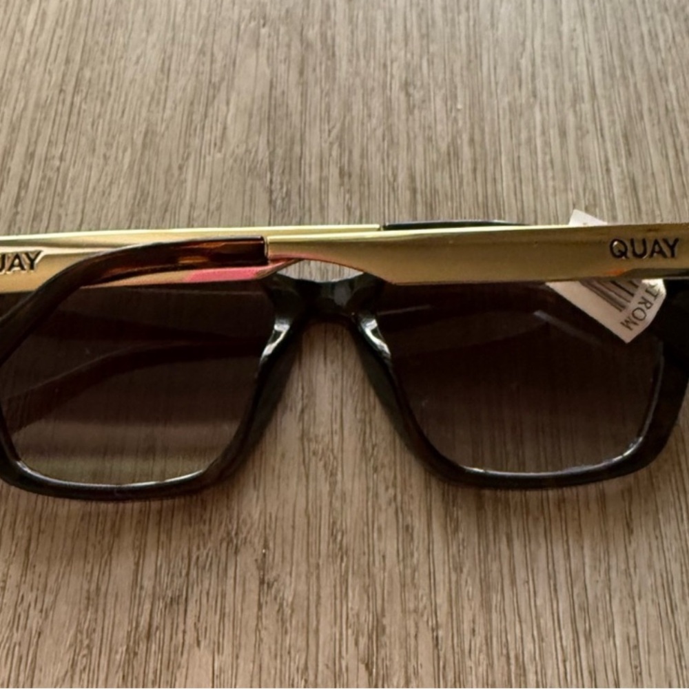 quay australia call the shots remixed tortoise brown retro cat eye sunglasses